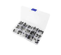 215pcs/lot 0.1uF-330uF 15 Values Aluminum Electrolytic Capacitors 16V 25V 50V Set of Capacitors Capacitors Assorted kit Set NWPNLXEA
