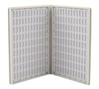 216 Couleurs Ongles Conseils Affichage Livre Bricolage Arts des Ongles Montrant éTagèRe Couleur Carte Graphique Peinture Panneau D'Affichage Blanc