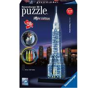 216 pièces Ravensburger 3D Puzzle Construction Chrysler Building de nuit 12595