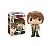 (216 with box)New Funko POP Death Note Light #216 RYUK #217 #218 L with Cake #219 PVC Action Figure Collectible Vinyl Dolls Movie Toys Gifts