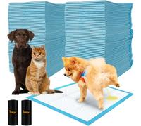 21600 (100) Tapis de dressage pour chien 60 x 60 cm Anti-fuite Sac à déjections canines