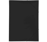 [21613-01] PAGNA chemise à élastique 3 rabats "Trend Colours", A4, Noir