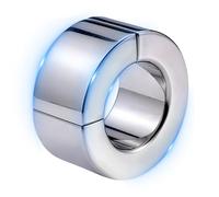216g Anneaux de Pénis Magnétique en Acier Inoxydable,Cockring Bondage Scrotal - CBT Ballstretcher Testiculaire Anneau Penien - Anneau Homme,Entraînement du Pénis Sextoys Homme (Épaisseur : 40mm)