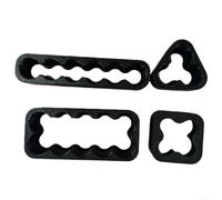 21700 Lot de 4 fixations de soudage pour assemblage de supports de piles, gabarit d'impression 3D professionnel pour soudage par points précis, kit d'outils en plastique