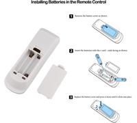 217702300 Télécommande de Vidéoprojecteur pour Epson EB-2250U EB-2040 EB-2055 EB-2065 EB-2140W EB-2155W EB-2165W EB-2245U EB-2255U EB-2265U EB-X500KG EB-X550KG projecteurs