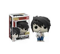 (219 with box)New Funko POP Death Note Light #216 RYUK #217 #218 L with Cake #219 PVC Action Figure Collectible Vinyl Dolls Movie Toys Gifts