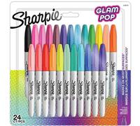 [2198779] Sharpie Marqueur permanent FINE "Glam Pop", blister de 24