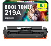 219A 219X MFP 3302FDW Toner: avec Puce Compatible pour HP 219A 219X Noir pour Color LaserJet Pro MFP 3302FDW 3302SDW 3302FDN 3202DN 3202DW 3302FDNG 3302FDWG 3302SDWG W2190X (1 Noir)