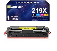 219X 219A compatibles avec HP 219X pour MFP 3302fdwg pour HP Color Laserjet Pro MFP 3302fdwg Toner MFP 3302sdwg MFP 3302fdng (Jaune W2192X)