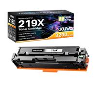 219X Toner Noir Compatible pour HP 219X W2190X 219A pour Color Laserjet Pro MFP 3302FDW 3302FDWG 3302SDWG 3202DN 3202DW (1-Pack)