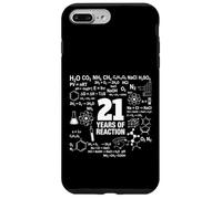 21e Anniversaire 21 Ans drôle Chimie Nerd Humour G oque pour iPhone 7 Plus/8 Plus