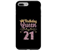 21e Anniversaire de la Reine 21 Ans Vingt et Un Coque pour iPhone 7 Plus/8 Plus