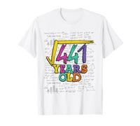 21e Anniversaire Math Lover Square Root of 441 21 Ans T-Shirt