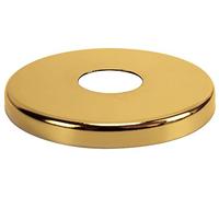 21mm 1/2" Inch BSP Acier Couleur Or Robinet Soupape Couverture Tuyau 8mm Haut