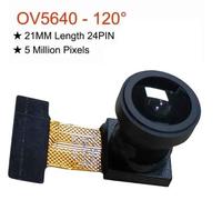 21MM OV5640 Camera Tech for ESP32-CAM Camera Tech 5 Millions de Pixels 66 120 160 Résistant 24PIN 0.5MM Pas 2.1CM 5MP - Type 120 Degree OV5640