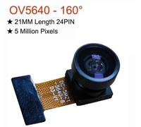 21MM OV5640 Camera Tech for ESP32-CAM Camera Tech 5 Millions de Pixels 66 120 160 Résistant 24PIN 0.5MM Pas 2.1CM 5MP - Type 160 Degree OV5640