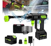 21V 980PSI Nettoyeur Haute Pression Sans Fil, 1000W Hidrolavadora Portatil, Portable Avec Batterie, Pour Voiture (Une Batterie + Un Chargeur)