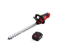 21V sans fil taille-haie électrique ménage tondeuse scie à élaguer Charge rapide Rechargeable for jardin(18V With 2 Battery)