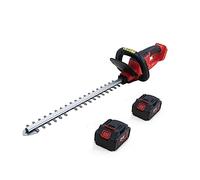21V sans fil taille-haie électrique ménage tondeuse scie à élaguer Charge rapide Rechargeable for jardin(28V With 2 Battery)