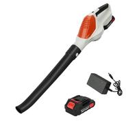 21V Souffleurs de Feuilles sans Fil, 240 km/h,180 CFM Souffleur Batterie avec 5 Vitesses, Souffleur de Jardin avec Batterie et Chargeur,pour soufflage de Feuilles,dépoussiérage (1*Batterie/White)