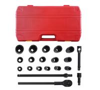 21x 3/4 pouces Drive Deep Impact jeu de douilles 19mm-50mm extension de cliquet