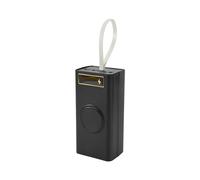 21X18650 BoîTier de Batterie Sans Soudure BoîTier de Batterie Externe PD- avec LumièRe 18650 BoîTier de Charge de Batterie DéTachable Portable