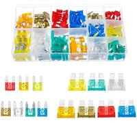 22 0PCS 5A 7. 10A 15A 20A 25A 30A Mini-lame fusible standard for le kit de fusibles camion voiture APM ATM