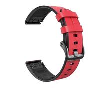 22 26 mm Quickfit Watch Sangle pour Garmin Fenix 6 6x Pro 5x 5Plus 3HR 935 945 S60 MK2 Bracelet en cuir authentique Accessoire de bracelet en cuir authentique