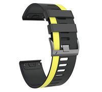 22 26 mm Smart Watch Sangle pour Coros Vertix2 Vertix 2 Smartwatch Silicone Rapide Easy Fit pour Garmin Fenix 7 7x Bracelet de bracelet