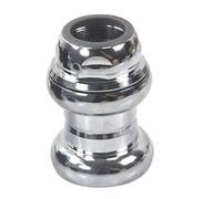 22.2mm Casque De Vélo 1 Pouce À Engrenage Fixe De Course De Casque De Vélo Roulement À Pignon Fixe Vélo De Route En Alliage D'aluminium Casque, Argent