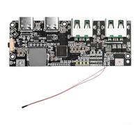 22,5 W Carte d'alimentation avec fonction de charge rapide, carte mère DIY pour batteries externes, prise en charge de plusieurs protocoles, protection de la température, affichage LED/numérique en