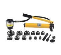 22 - '60 Mm Saw En Acier Inoxydable', «kit De Punch À Knock-out Métal Hydraulique Kits Coupe Conduit Avec Puncher,pour le bricolage à domicile