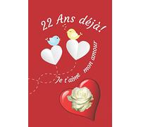 22 ans déjà: Ce livre est un questionnaire avec quelques jeux amusants. Une idée cadeau originale à offrir pour un anniversaire de mariage / rencontre ... Un souvenir durable d’une relation amoureuse.