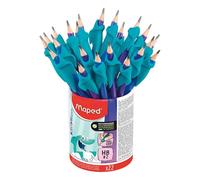22 crayons graphite - HB - Avec guide doigt écriture - Scolaire - Enfant - Maped
