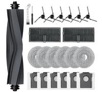 22 D'accessoires pour Dreame L10s Ultra Gen 3/L50 Ultra AE/X40 Ultra/L40 Ultra/X40 Ultra Complete/X40 Master/Mova P50 Pro Ultra,Brosse Principale/Latérales Sacs à Poussière Tampons de Nettoyage Filtre