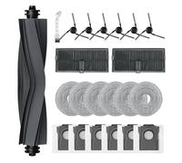 22 D'accessoires pour Dreame L10s Ultra Gen 3/X40 Ultra/L40 Ultra/X40 Ultra Complete/X40 Master/L50 Ultra AE/Mova P50 Pro Ultra,Brosse Principale/Latérales Sacs à Poussière Tampons de Nettoyage Filtre