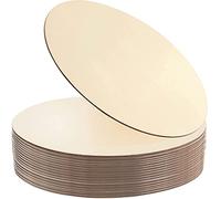22 Disques Ronds en Bois de 30 cm pour Travaux Artisanaux, Cercles Non Finis, Découpes pour Artisanat, Crochets pour Portes, Design et Décorations de Mariage