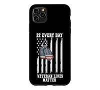 22 Every Day Veteran Lives Matter Suicide Awareness Coque pour iPhone 11 Pro Max