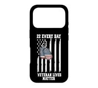 22 Every Day Veteran Lives Matter Suicide Awareness Coque pour iPhone 17 Pro