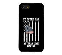 22 Every Day Veteran Lives Matter Suicide Awareness Coque pour iPhone SE (2020) / 7/8