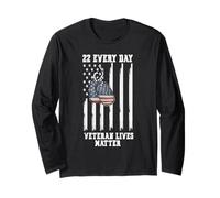 22 Every Day Veteran Lives Matter Suicide Awareness Manche Longue