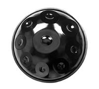 22 Inch D Minor Handpan Drum, Steel Drum Percussion with Stand and Soft Handbag - 9/10 Note Music Instrument for Beginners and Professionals