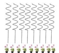 22 inch Plus Tomato Twist Stake, 4/6/8/12 Pcs Spiral Tomato Stakes, Climbing Plant Tower Plant Supports, for Small Gardens Or Urban Gardening Spaces (8pcs)