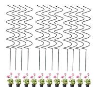 22 inch Plus Tomato Twist Stake, 4/6/8/12 Pcs Spiral Tomato Stakes, Climbing Plant Tower Plant Supports, for Small Gardens Or Urban Gardening Spaces (12pcs)
