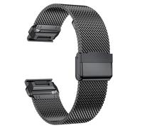 22 mm 26 mm Quickfit Milanese Metal Strap pour Garmin Epix Gen2 Fenix7 7x solaire / 6x 6xpro 5xplus Forerunner 955 Enduro 2 Watch Bands