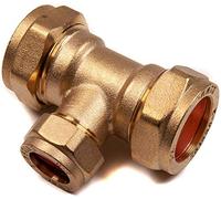 22 mm x 22 mm x 15 mm Compression Té