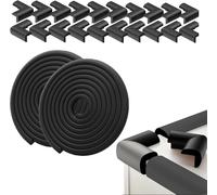 22 Pack Baby Corner Protectors Self Adhesive Table Edge Protectors For Kids,Furniture Corner Protector,Baby Edge Protector