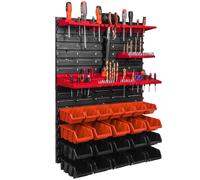 22 pcs. Boîtes, Étagère murale pour système de rangement 576 x 780 mm, Porte-out