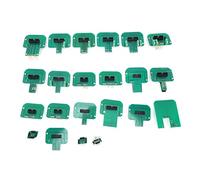 22 Pièces Adaptateur BDM LED Ensemble de Cadre BDM Adaptateurs de Sonde BDM outil de réglage de puce Kit d'accessoires outil de réglage de puce professionnel