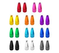 22 Pièces Bouchons De Valve Colorés, Bouchons De Valve De Pneu, Valves De Pneu De Vélo, Bouchons Anti-Poussière De Valve Française, Bouchons De Valve en Alliage D'Aluminium (11 Couleurs)